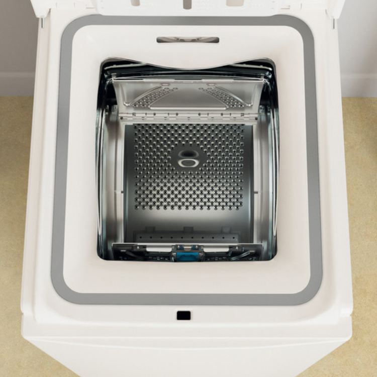 Máquina de Lavar Roupa Whirlpool TDLR7220LSSPN 7Kg 1200RPM Classe E Branco - Novo/Ligeiro Dano