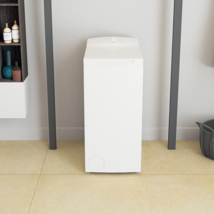 Máquina de Lavar Roupa Whirlpool TDLR7220LSSPN 7Kg 1200RPM Classe E Branco - Novo/Ligeiro Dano
