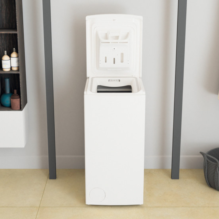 Máquina de Lavar Roupa Whirlpool TDLR7220LSSPN 7Kg 1200RPM Classe E Branco - Novo/Ligeiro Dano