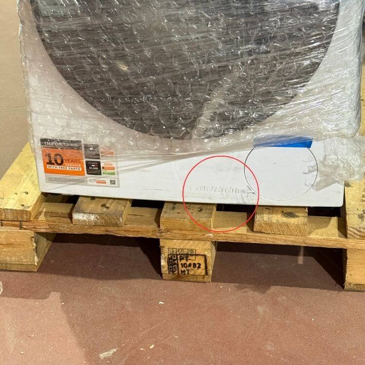 Máquina de Lavar Roupa Whirlpool W899ADSILSP 9Kg 1400RPM Classe A Branco - Novo/Ligeiro Dano