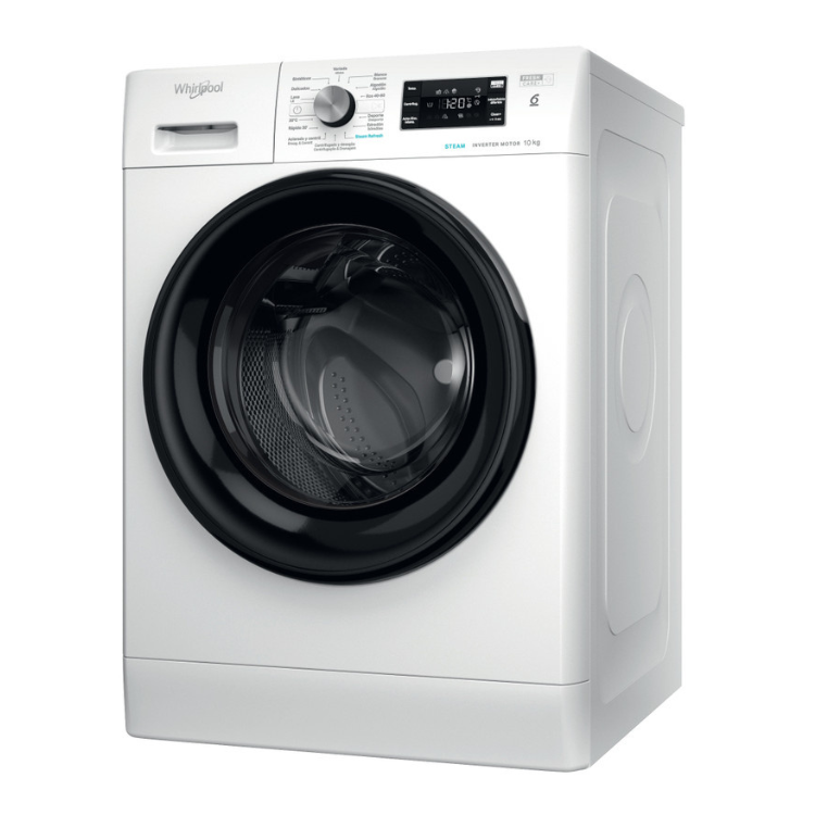 Máquina de Lavar Roupa Whirlpool FFB10489BVSPT 10Kg 1400RPM Classe A Branco - Artigo de Exposição
