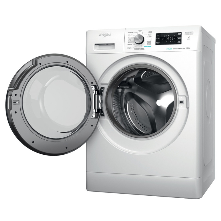 Máquina de Lavar Roupa Whirlpool FFB10489BVSPT 10Kg 1400RPM Classe A Branco - Artigo de Exposição