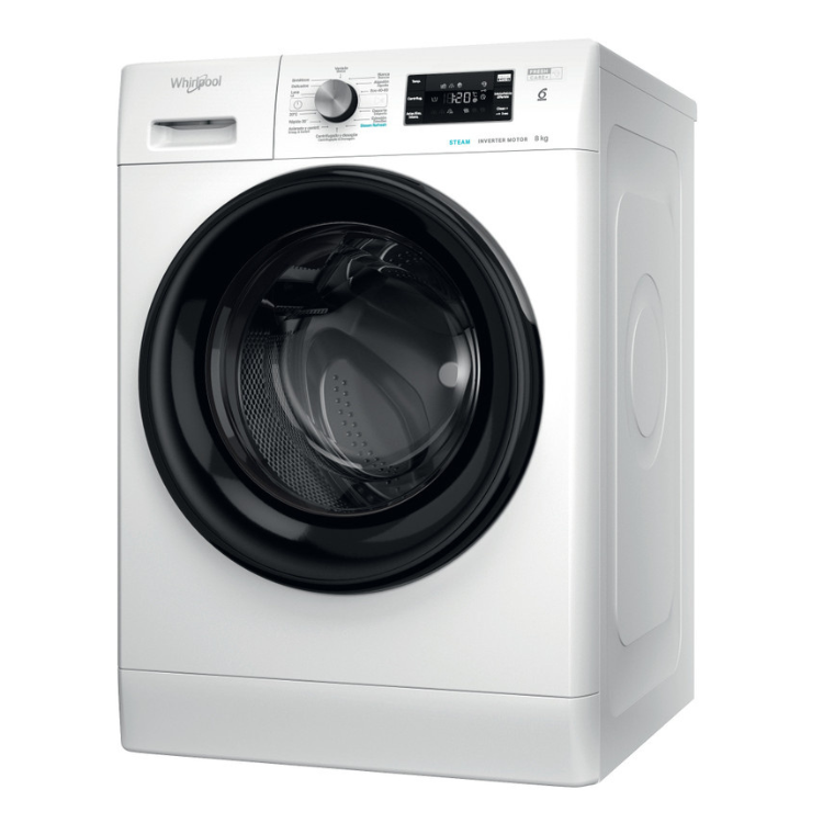 Máquina de Lavar Roupa Whirlpool FFB8489BVSPT 8Kg 1400RPM Classe A Branco