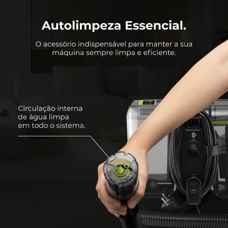 Máquina de Limpeza Flama Aqualine SteamPro Essential 1697FL 1800W