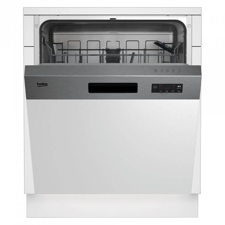 Máquina de Lavar Loiça de Encastre Beko BDSN153E3X 13 Conjuntos