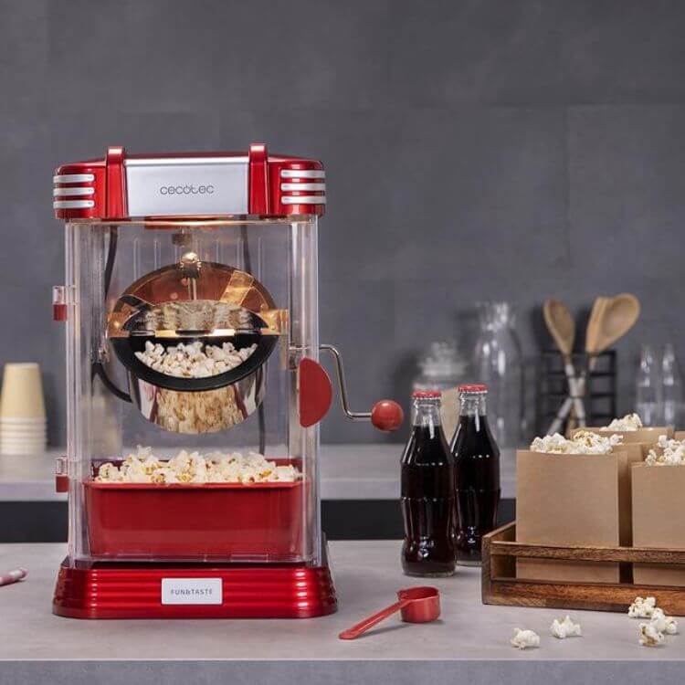 Máquina de Pipocas Cecotec Fun&Taste P'Corn Classic 1200W