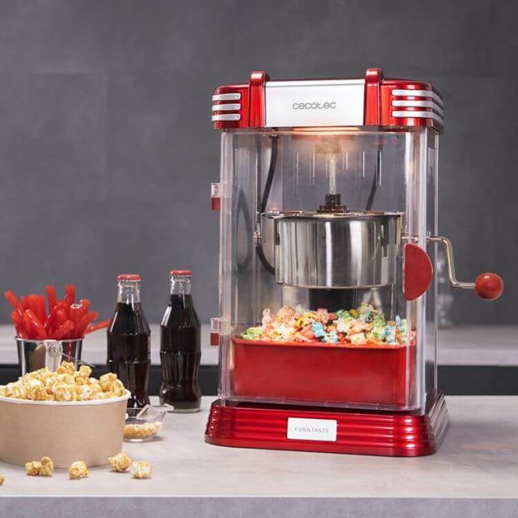 Máquina de Pipocas Cecotec Fun&Taste P'Corn Classic 1200W