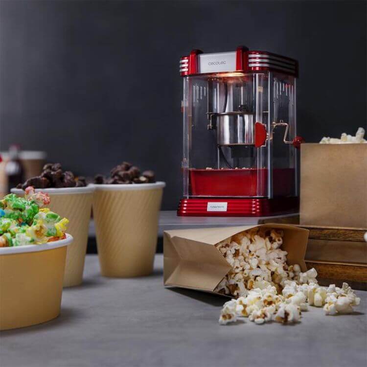 Máquina de Pipocas Cecotec Fun&Taste P'Corn Classic 1200W