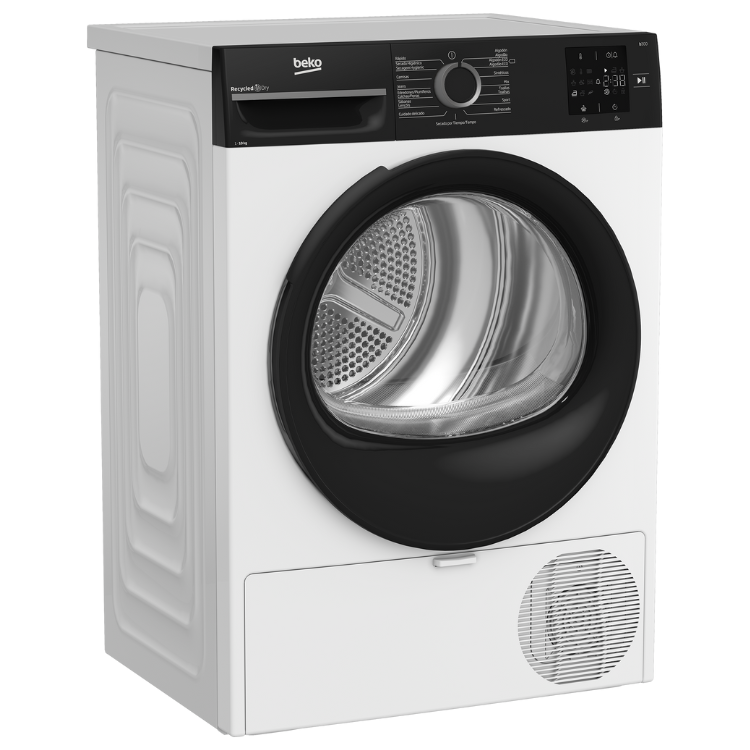 Máquina de Secar Roupa Beko BM3T30230W 10Kg Classe D Branco