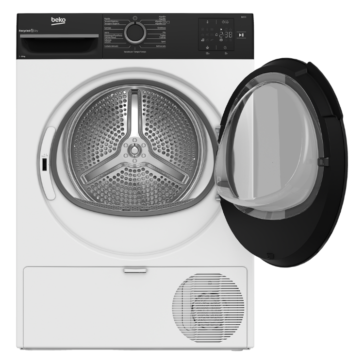 Máquina de Secar Roupa Beko BM3T30230W 10Kg Classe D Branco