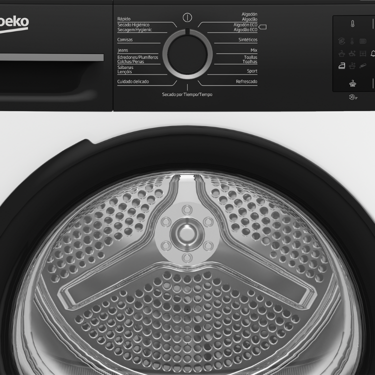 Máquina de Secar Roupa Beko BM3T30230W 10Kg Classe D Branco