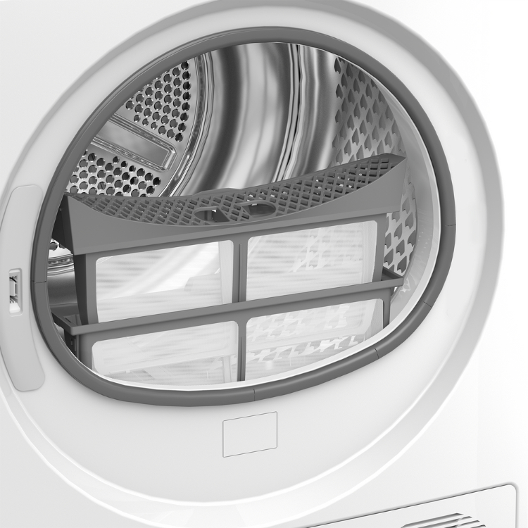 Máquina de Secar Roupa Beko BM3T30230W 10Kg Classe D Branco