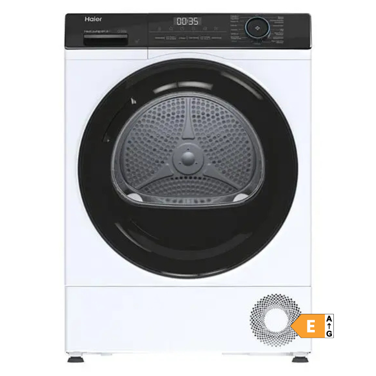 Máquina de Secar Roupa Haier HD100A2939EIB 10Kg Classe E Branco