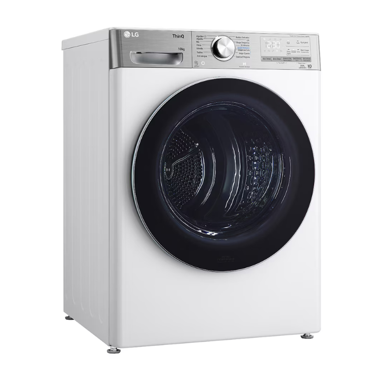Máquina de secar roupa LG RH10V9AV2WR, 10Kg, Classe C, branca.