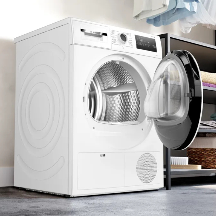 Máquina de Secar Roupa Bosch Serie 6 WQG233D0ES 8Kg Bomba de Calor Classe A - Artigo de Exposição