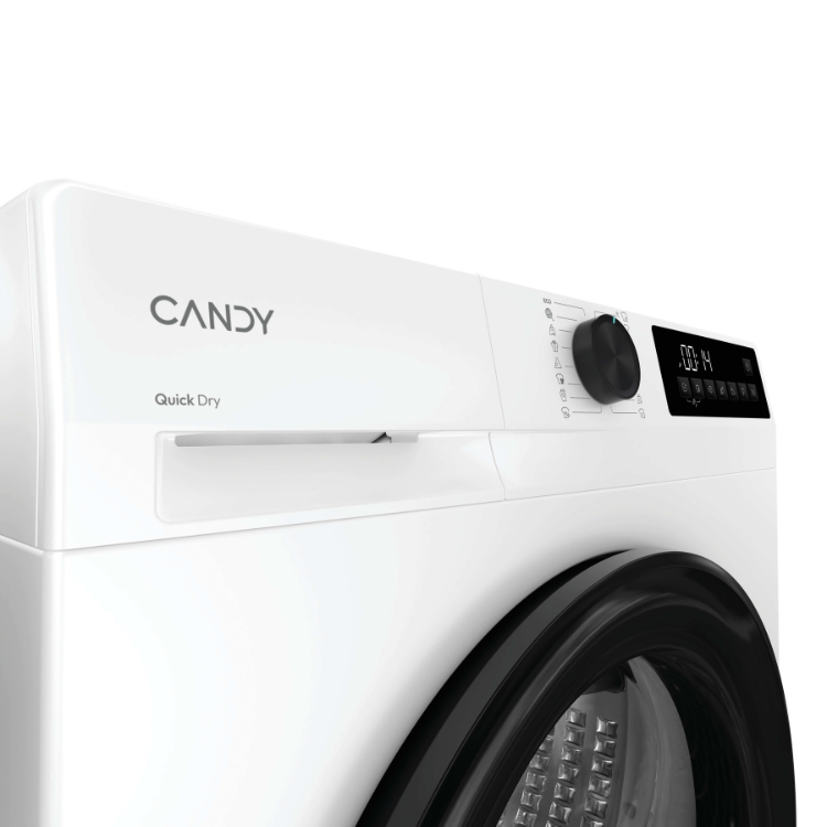 Máquina de Secar Roupa Candy GDL8N1BS 8Kg Classe E Branco