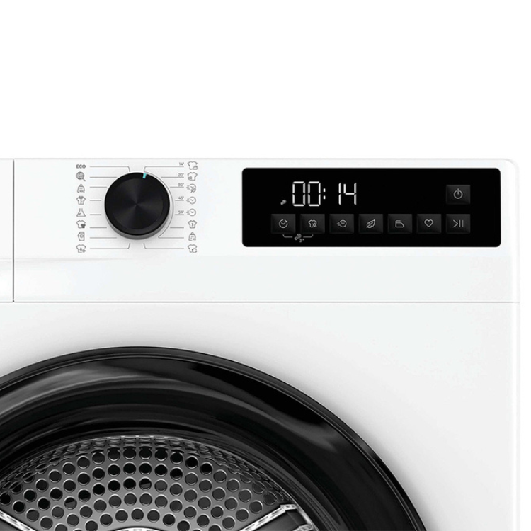 Máquina de Secar Roupa Candy GDL8N1BS 8Kg Classe E Branco