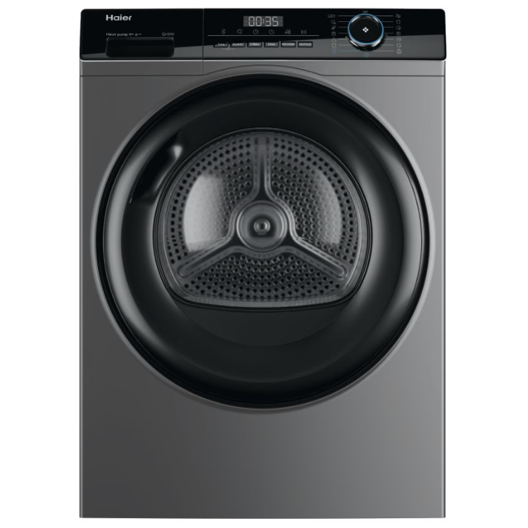 Máquina de Secar Roupa Haier HD90-A3939R-S 9Kg Classe B Preto
