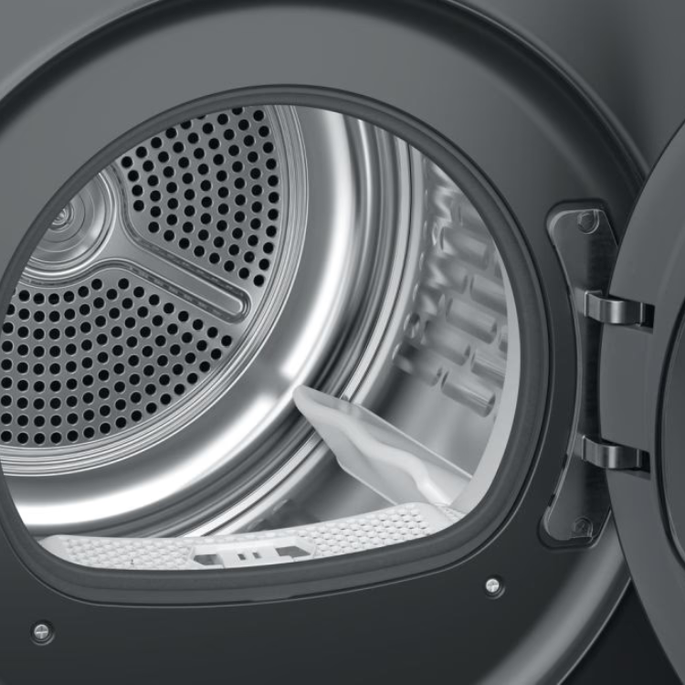 Máquina de Secar Roupa Haier HD90-A3939R-S 9Kg Classe B Preto