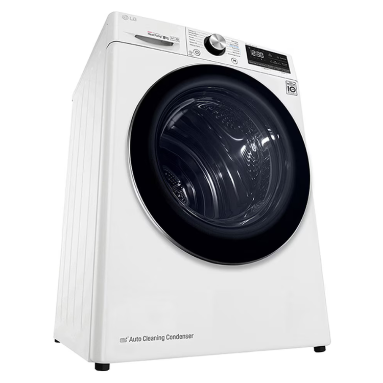 Máquina de Secar Roupa LG RC80V9AV2W 8Kg Classe C Branco