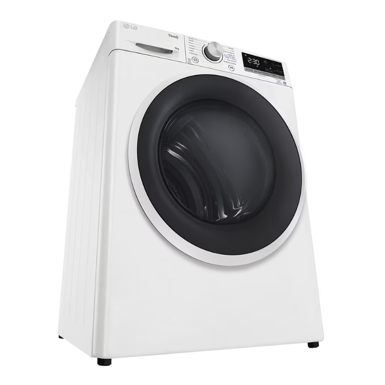 Máquina de Secar Roupa LG RH90V5AV6N 9Kg Classe A++ Branco