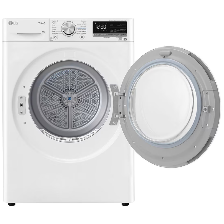 Máquina de Secar Roupa LG RH90V5AV6N 9Kg Classe A++ Branco