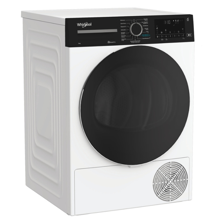 Máquina de Secar Roupa Whirlpool CWD94MWBSSPT 9Kg Classe C Branco