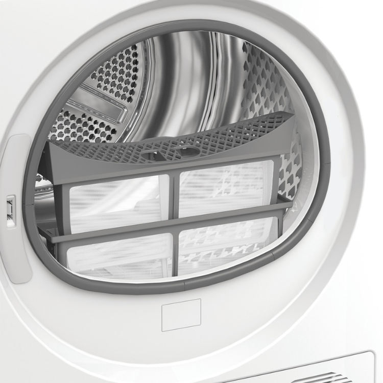 Máquina de Secar Roupa Whirlpool CWD94MWBSSPT 9Kg Classe C Branco