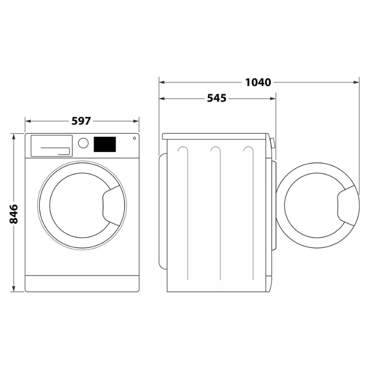 Máquina de Secar Roupa Whirlpool CWSD83MWBSES 8Kg Classe D