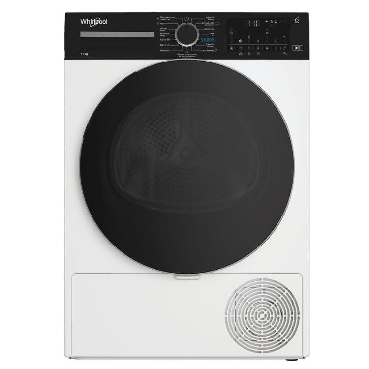 Máquina de Secar Roupa Whirlpool CWD113MWBSSPT 11Kg Classe D Branco