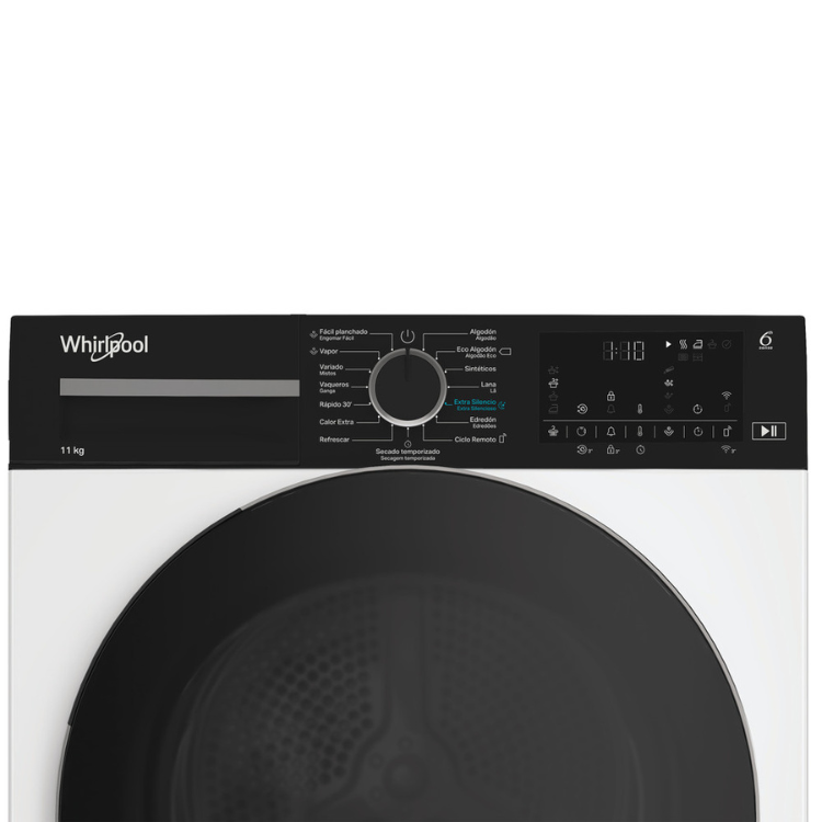 Máquina de Secar Roupa Whirlpool CWD113MWBSSPT 11Kg Classe D Branco