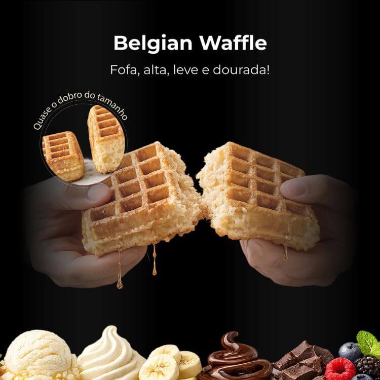 Máquina de Waffles Vertical Flama 4907FL
