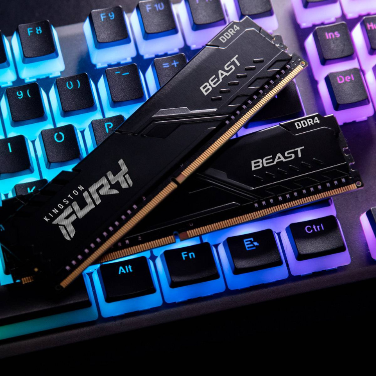 Memória RAM Kingston 16GB DIMM DDR4 CL16 3200Mhz
