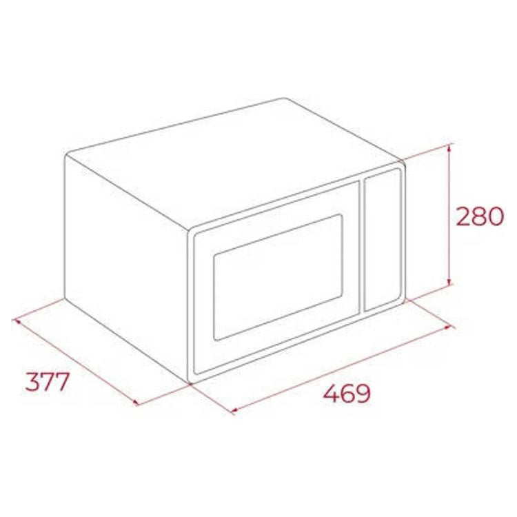 Microondas Teka MWE FS25 G BK c/ Grill 25L 900W