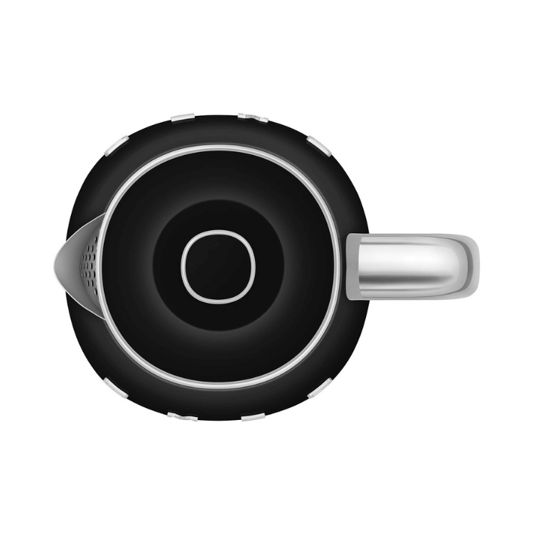 Mini Chaleira Elétrica Smeg Anni 50 0,8L Preto