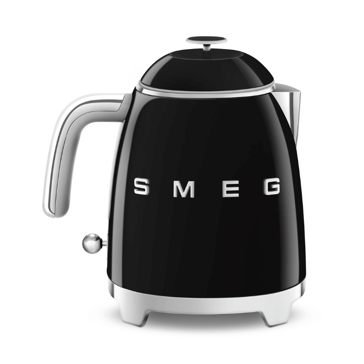 Mini Chaleira Elétrica Smeg Anni 50 0,8L Preto