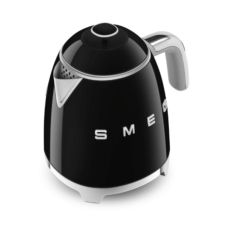 Mini Chaleira Elétrica Smeg Anni 50 0,8L Preto