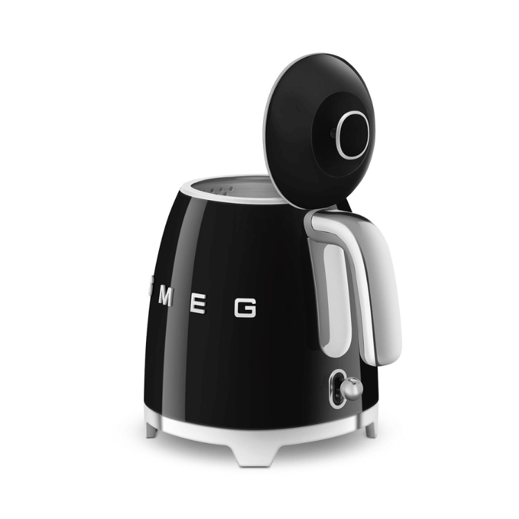 Mini Chaleira Elétrica Smeg Anni 50 0,8L Preto
