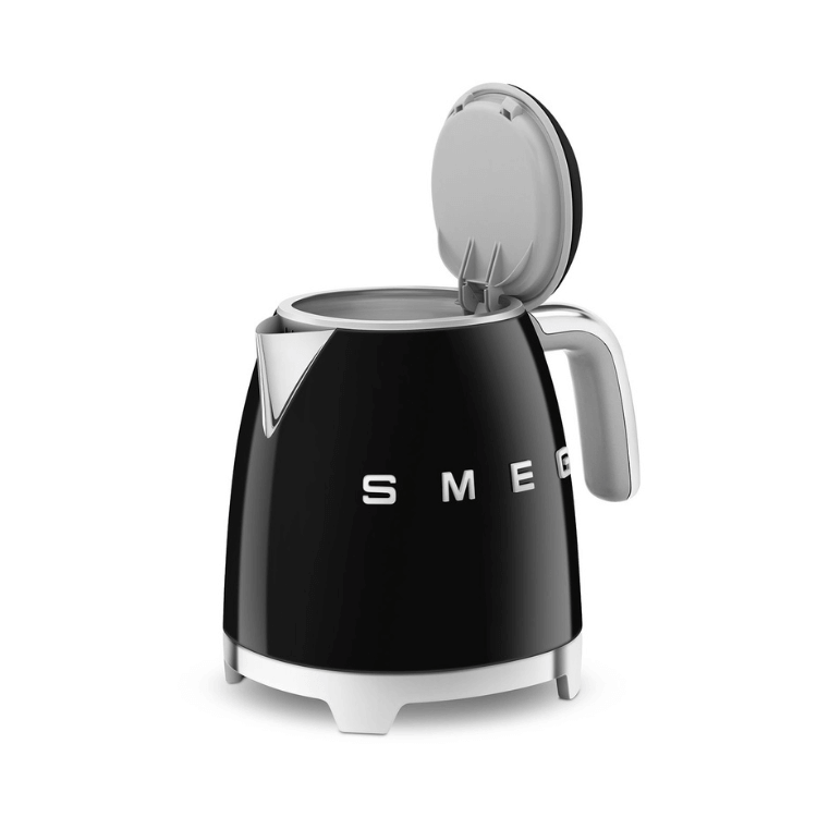 Mini Chaleira Elétrica Smeg Anni 50 0,8L Preto