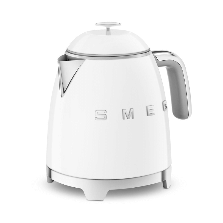 Mini Chaleira Elétrica Smeg Anni 50 0,8L Branco