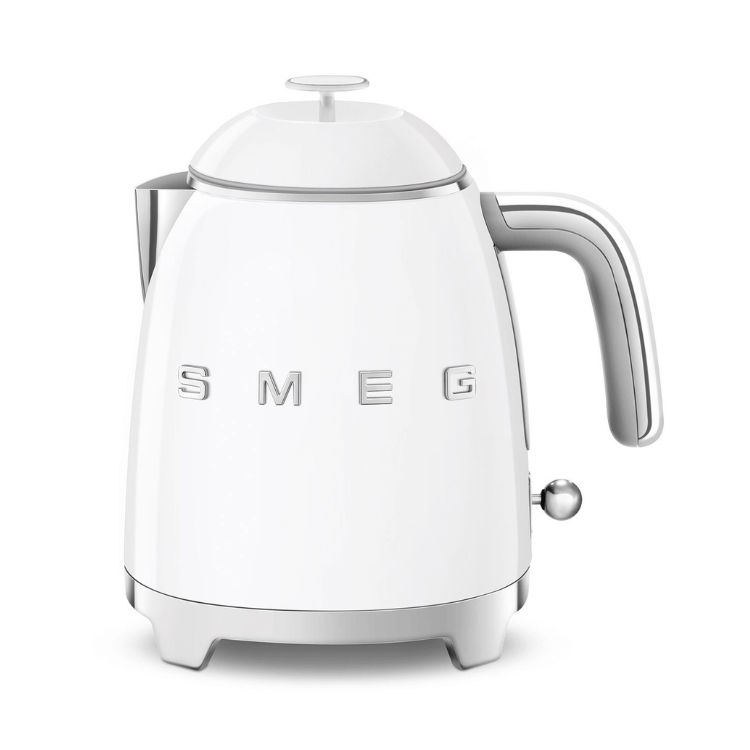 Mini Chaleira Elétrica Smeg Anni 50 0,8L Branco