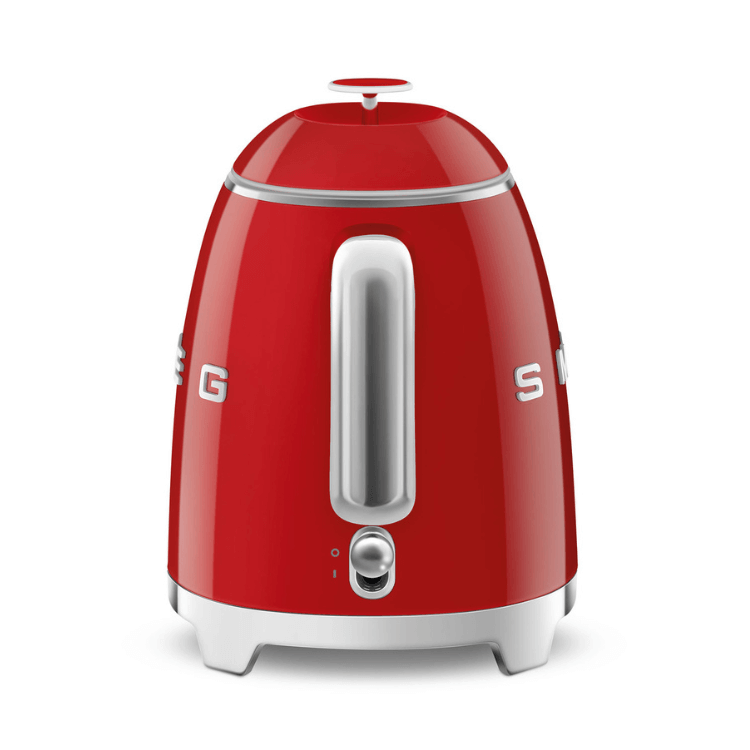 Mini Chaleira Elétrica Smeg Anni 50 0,8L Vermelho