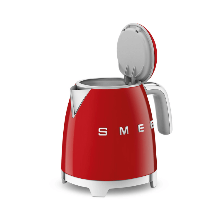 Mini Chaleira Elétrica Smeg Anni 50 0,8L Vermelho