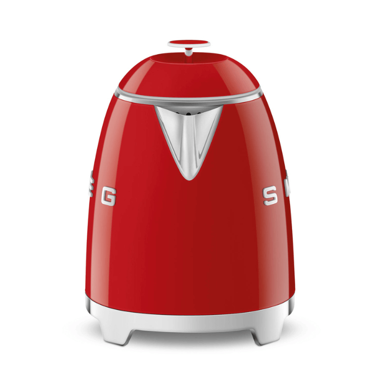 Mini Chaleira Elétrica Smeg Anni 50 0,8L Vermelho