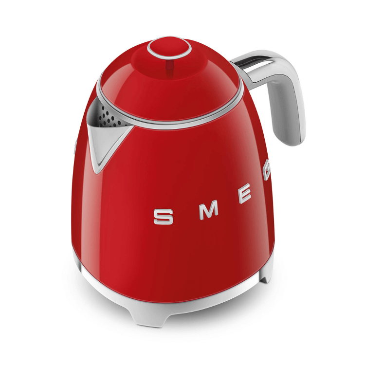 Mini Chaleira Elétrica Smeg Anni 50 0,8L Vermelho