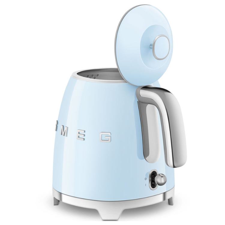 Mini Chaleira Elétrica Smeg Anni 50 0,8L Azul