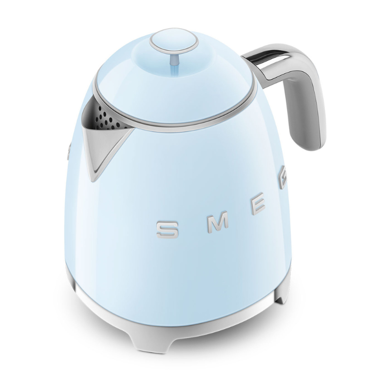 Mini Chaleira Elétrica Smeg Anni 50 0,8L Azul