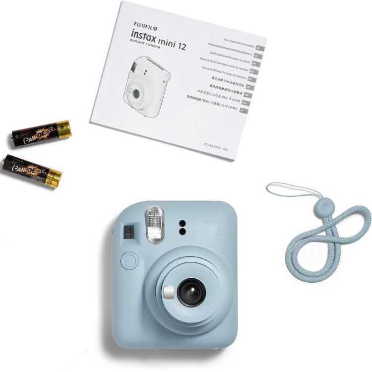 Máquina Fotográfica Instantânea Fujifilm Instax Mini 12 Azul