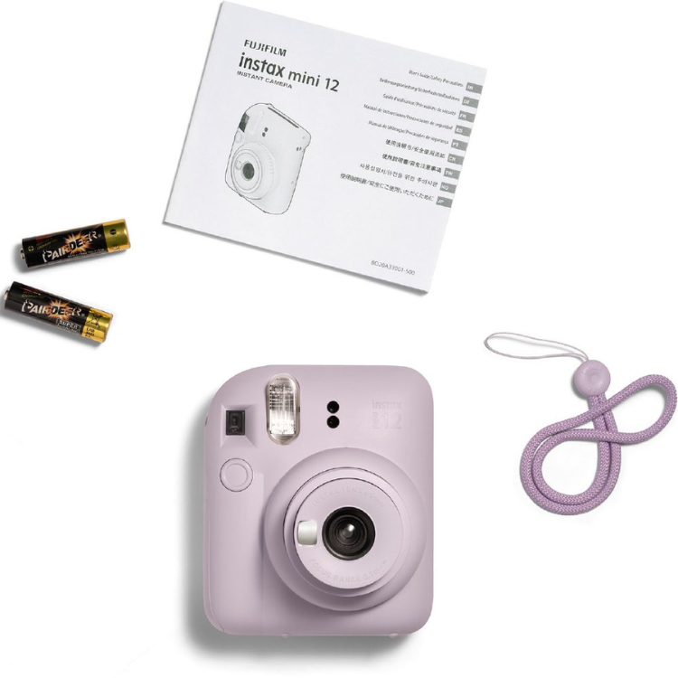 Máquina Fotográfica Instantânea Fujifilm Instax Mini 12 Roxo
