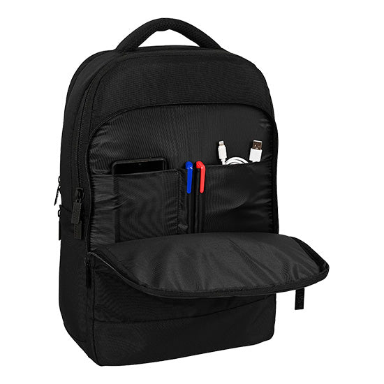 Mochila Escolar Marvel 15.6" USB Preto